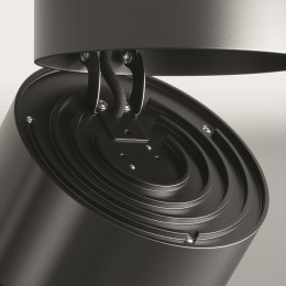 Светильник потолочный C084CL-15W3K-B Maytoni Черный