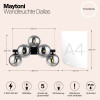 Светильник настенный MOD547WL-05B Maytoni Черный
