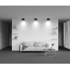 Светильник потолочный C017CL-02B Maytoni Черный
