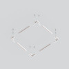 Шинопровод TRXM034-R-412W Maytoni Белый