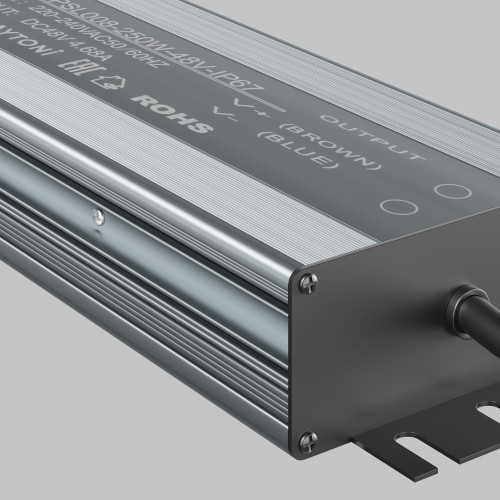 Блок питания PSL008-250W-48V-IP67 Maytoni Серебро
