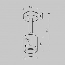 Система трековая TRA156C-IPC1-B Maytoni Черный