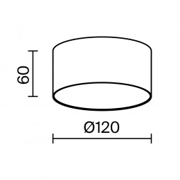 Светильник потолочный C032CL-12W3K-RD-W Maytoni Белый