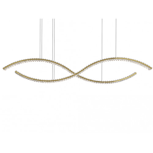 Люстра 8242/160 gold CRYSTAL Newport Золото