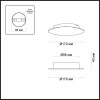 Светильник настенный 3561/6WL Odeon Light Золотой