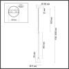 Светильник подвесной 3884/1B Odeon Light Черный