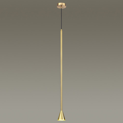 Светильник подвесной 3884/1G Odeon Light Золотой