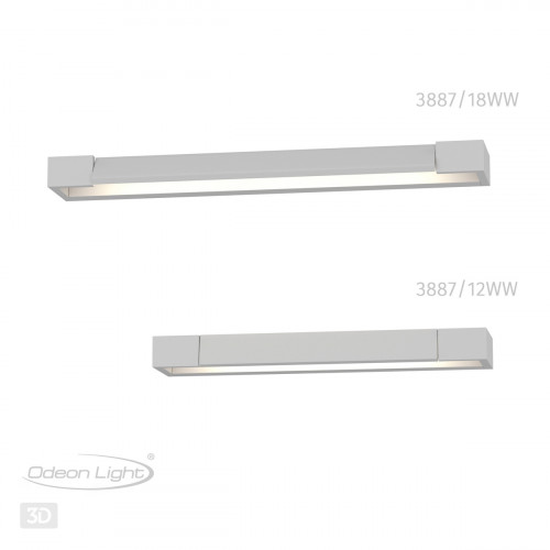 Светильник 3887/12WW Odeon Light Белый