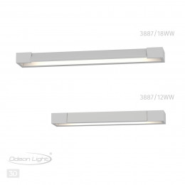 Светильник 3887/18WW Odeon Light Белый