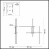 Светильник настенный 3890/36WLP Odeon Light Черный