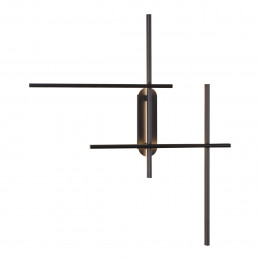 Светильник настенный 3890/36WLP Odeon Light Черный