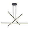Светильник подвесной 3890/48L Odeon Light Черный