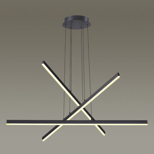 Светильник подвесной 3890/48L Odeon Light Черный