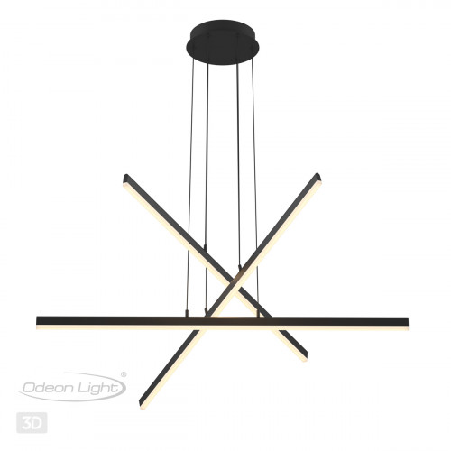 Светильник подвесной 3890/48L Odeon Light Черный