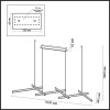 Светильник подвесной 3890/85L Odeon Light Черный
