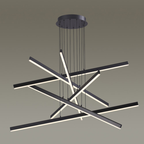 Светильник подвесной 3890/96L Odeon Light Черный