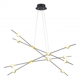 Светильник подвесной 3906/48L Odeon Light Черный