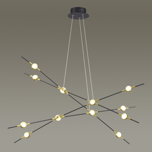 Светильник подвесной 3906/48L Odeon Light Черный