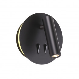 Светильник настенный 3911/9WL Odeon Light Черный