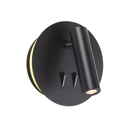 Светильник настенный 3911/9WL Odeon Light Черный