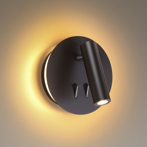 Светильник настенный 3911/9WL Odeon Light Черный