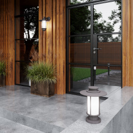 Светильник уличный 4047/1B Odeon Light Коричневый