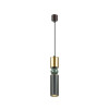 Светильник подвесной 4073/5L Odeon Light Черный, золотой, цветной