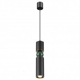 Светильник подвесной 4075/5L Odeon Light Черный, золотой, цветной