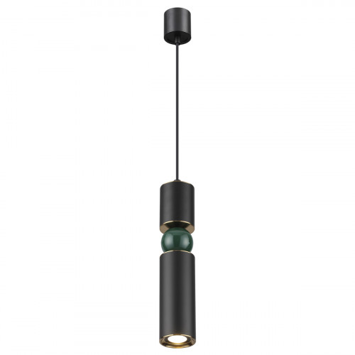 Светильник подвесной 4075/5L Odeon Light Черный, золотой, цветной