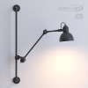 Светильник настенный 4125/1WA Odeon Light Черный