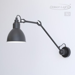 Светильник настенный 4125/1WD Odeon Light Черный