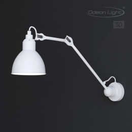 Светильник настенный 4126/1WD Odeon Light Белый