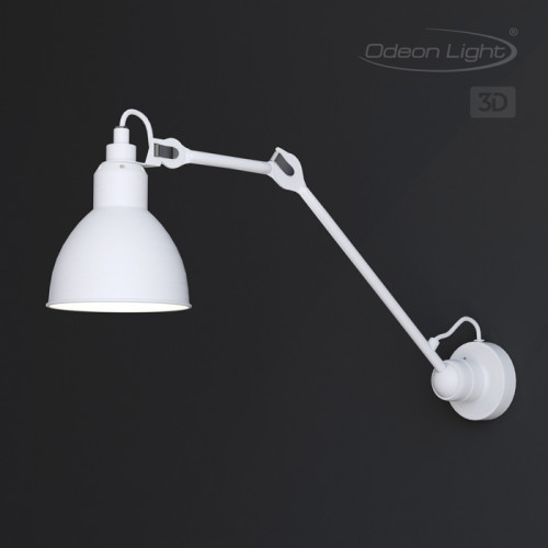 Светильник настенный 4126/1WD Odeon Light Белый