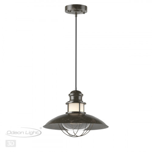 Светильник подвесной 4164/1 Odeon Light Коричневый