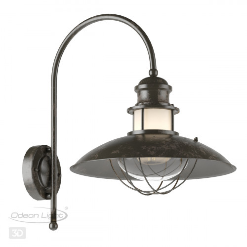 Светильник настенный 4164/1WA Odeon Light Коричневый