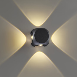 Светильник настенный 4222/8WL Odeon Light Черный