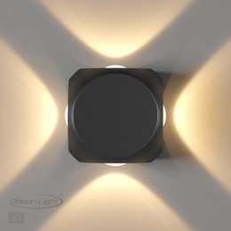 Светильник настенный 4222/8WL Odeon Light Черный