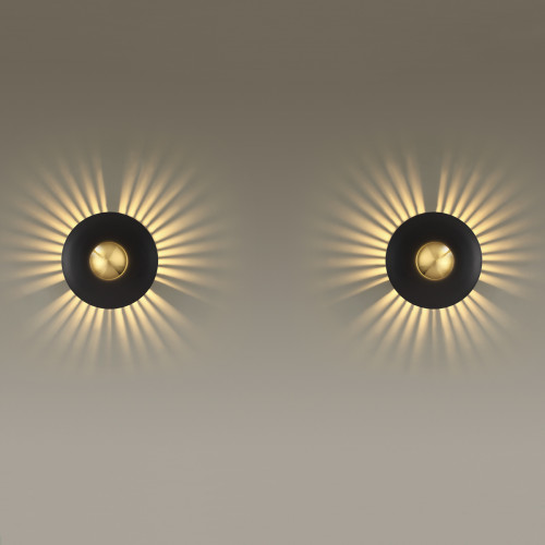 Светильник настенный 4223/13WL Odeon Light Черный