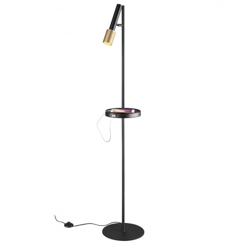 Торшер 4240/1F Odeon Light Черный