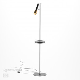 Торшер 4240/1F Odeon Light Черный