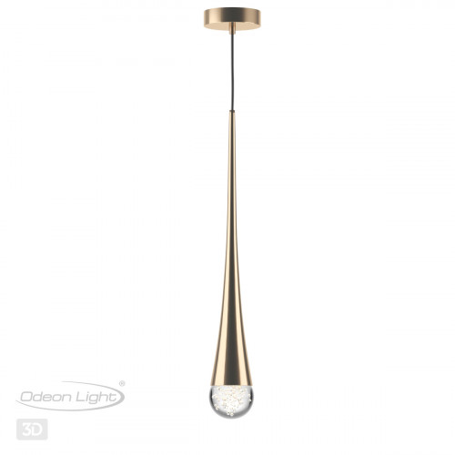 Светильник подвесной 4285/1 Odeon Light Античная бронза, латунь