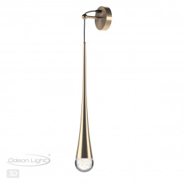 Светильник настенный 4285/1W Odeon Light Античная бронза, латунь