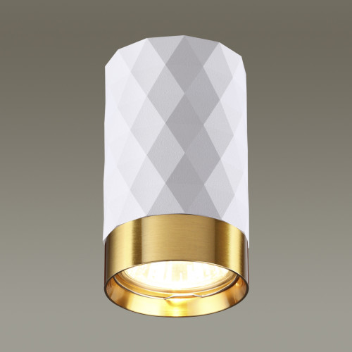 Светильник потолочный 4286/1C Odeon Light Белый, золотой