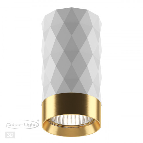 Светильник потолочный 4286/1C Odeon Light Белый, золотой