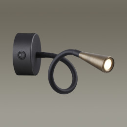 Светильник настенный 4289/3WL Odeon Light Черный, бронзовый