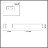 Светильник настенный 4294/40WL Odeon Light Черный