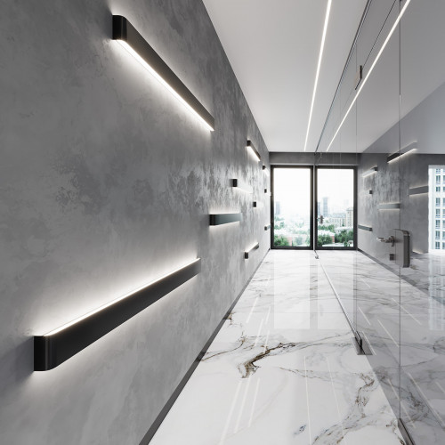 Светильник настенный 4294/40WL Odeon Light Черный