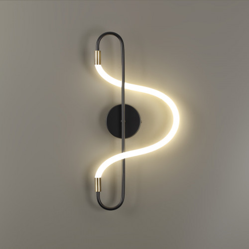 Светильник настенный 4303/12WL Odeon Light Черный