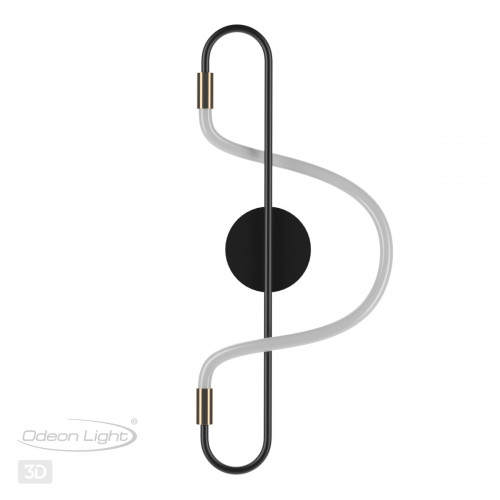 Светильник настенный 4303/12WL Odeon Light Черный