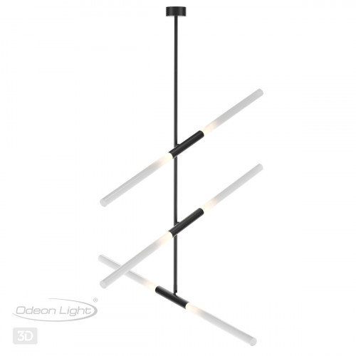 Светильник потолочный 4307/6 Odeon Light Черный